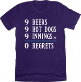 9-9-9 Challenge - Arizona Baseball Tee
